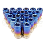 PSR Ti-R Titanium Key Drive Lug Nuts Set of 20 - M12x1.5