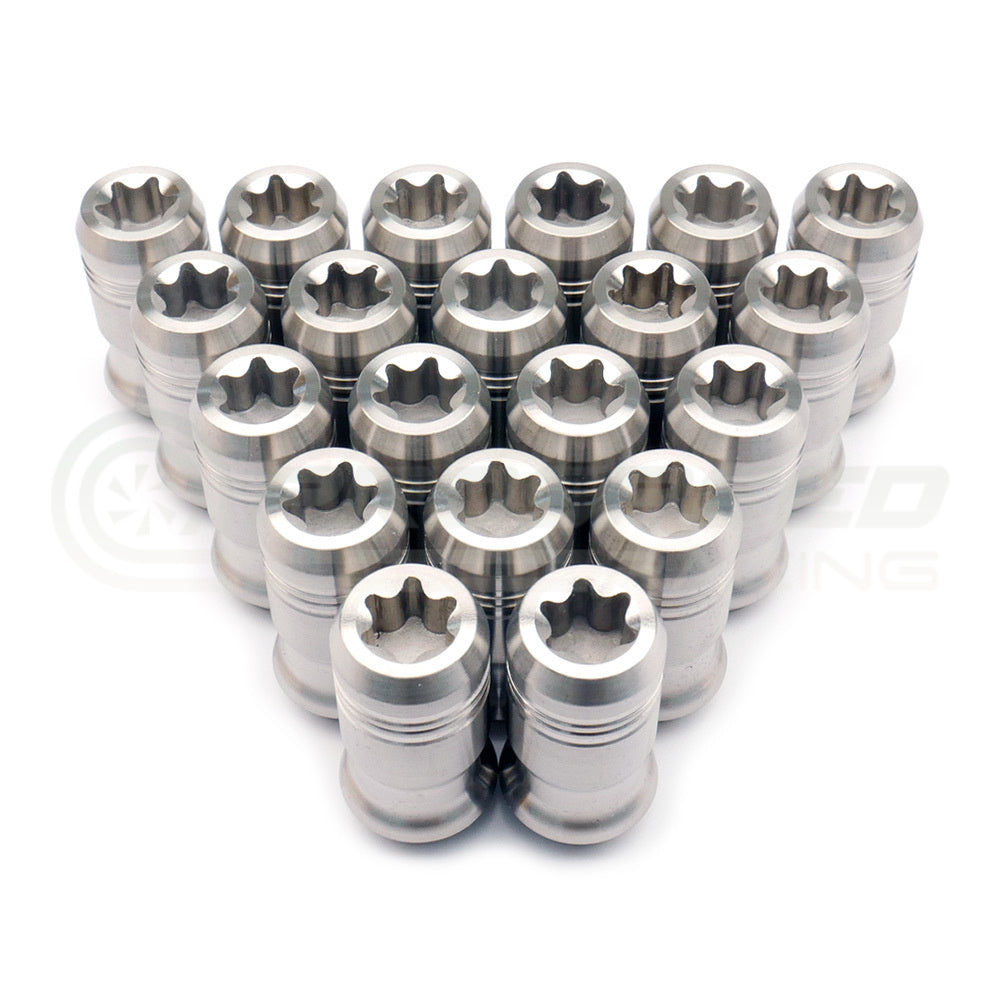 PSR Ti-R Titanium Key Drive Lug Nuts Set of 20 - M12x1.5