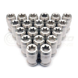 PSR Ti-R Titanium Key Drive Lug Nuts Set of 20 - M12x1.5