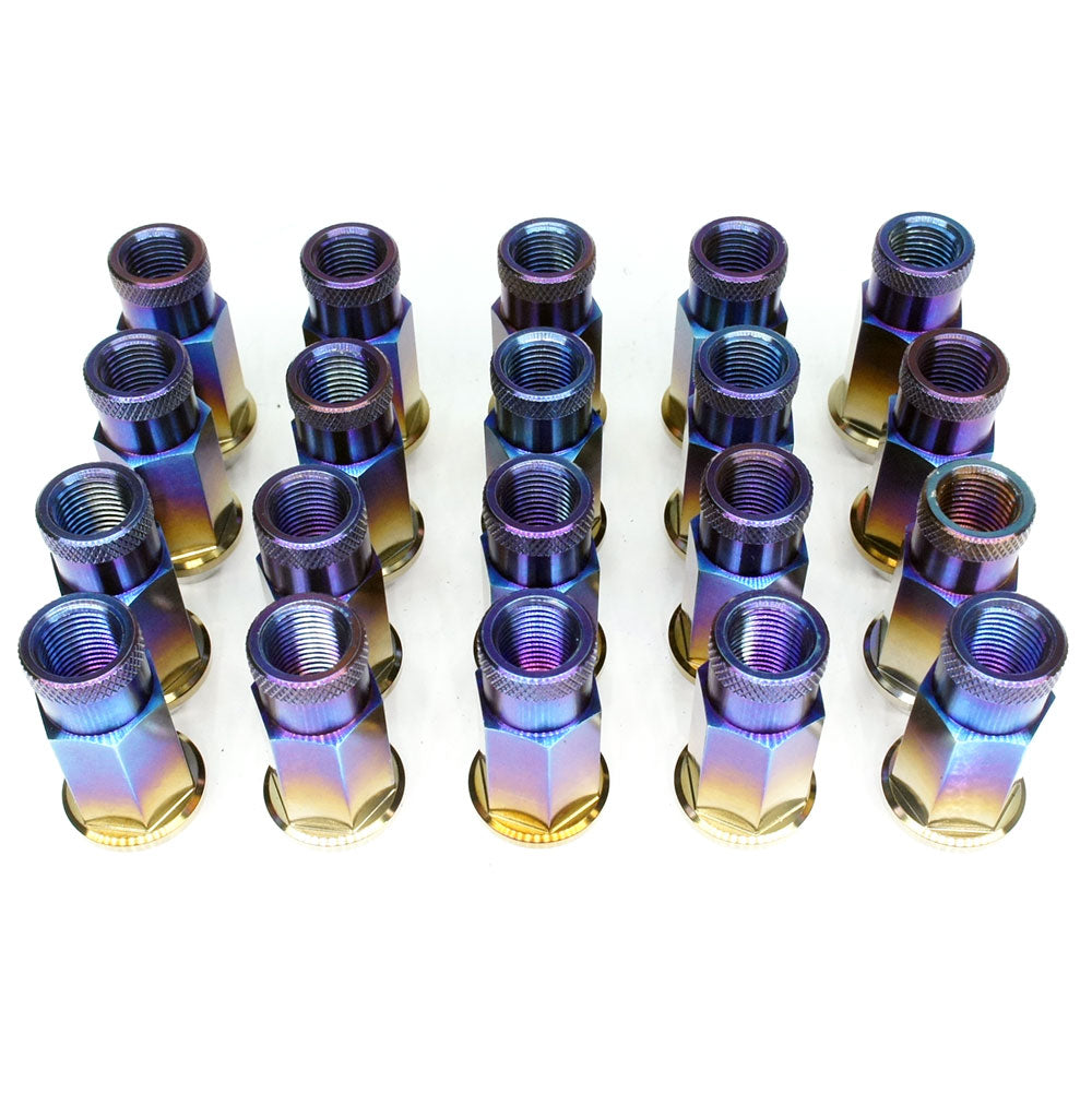 PSR G5 Titanium Wheel/Racing Nuts M12 x 1.5