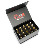 PSR G5 Titanium Wheel/Racing Nuts M12 x 1.5