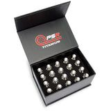 PSR G5 Titanium Wheel/Racing Nuts Raw Finish M12 x 1.25
