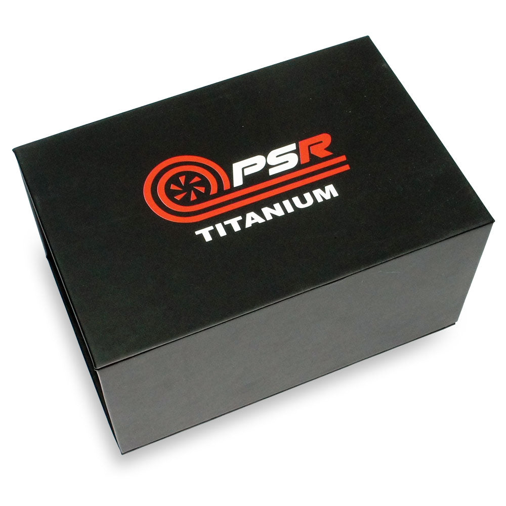 PSR G5 Titanium Wheel/Racing Nuts Raw Finish M12 x 1.5