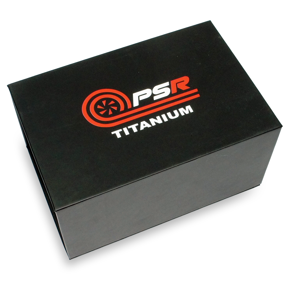 PSR G5 Titanium Wheel/Racing Nuts M12 x 1.5
