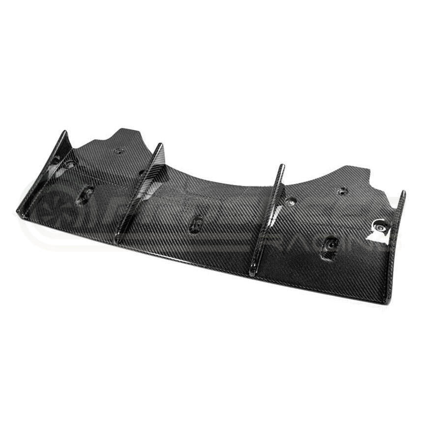 PSR Carbon Fibre STI Style Rear Diffuser w/Fins - Subaru WRX VB Sedan 22+ | Pro Speed Racing