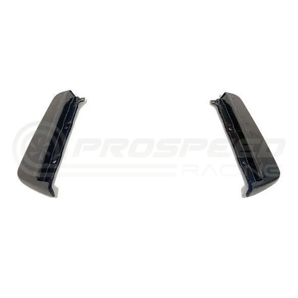 PSR Carbon Fibre STI Style Rear Side Spats - Subaru WRX VB Sedan 22+ | Pro Speed Racing