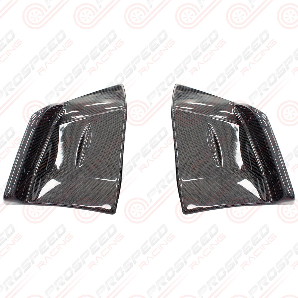 PSR STI Style Carbon Fibre Rear Spats
