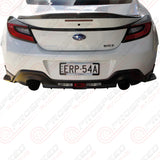 PSR STI Style Carbon Fibre Rear Spats