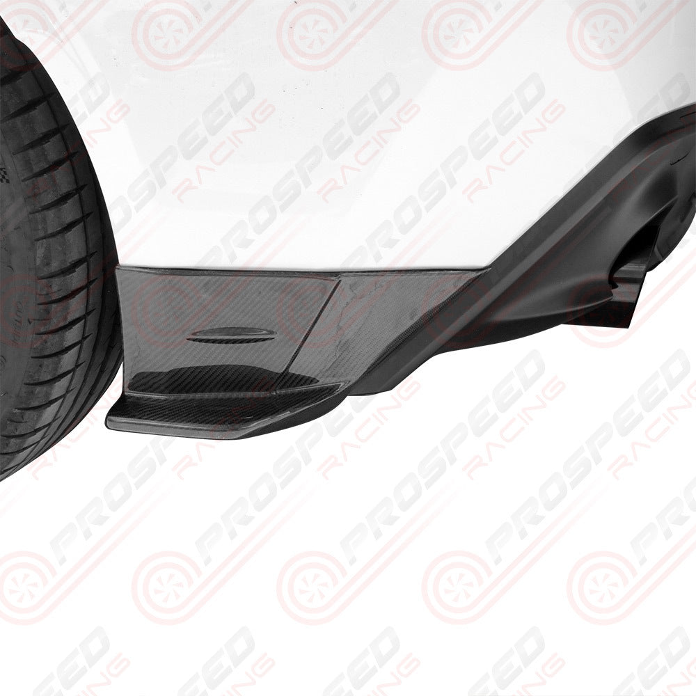 PSR STI Style Carbon Fibre Rear Spats