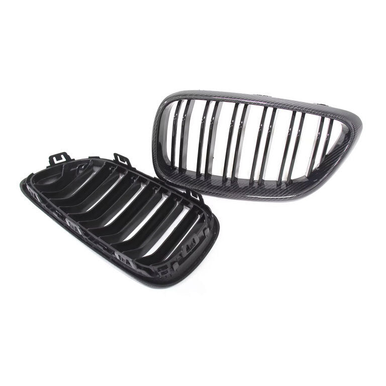 PSR Carbon Fibre Front Kidney Grilles - BMW M2 F87