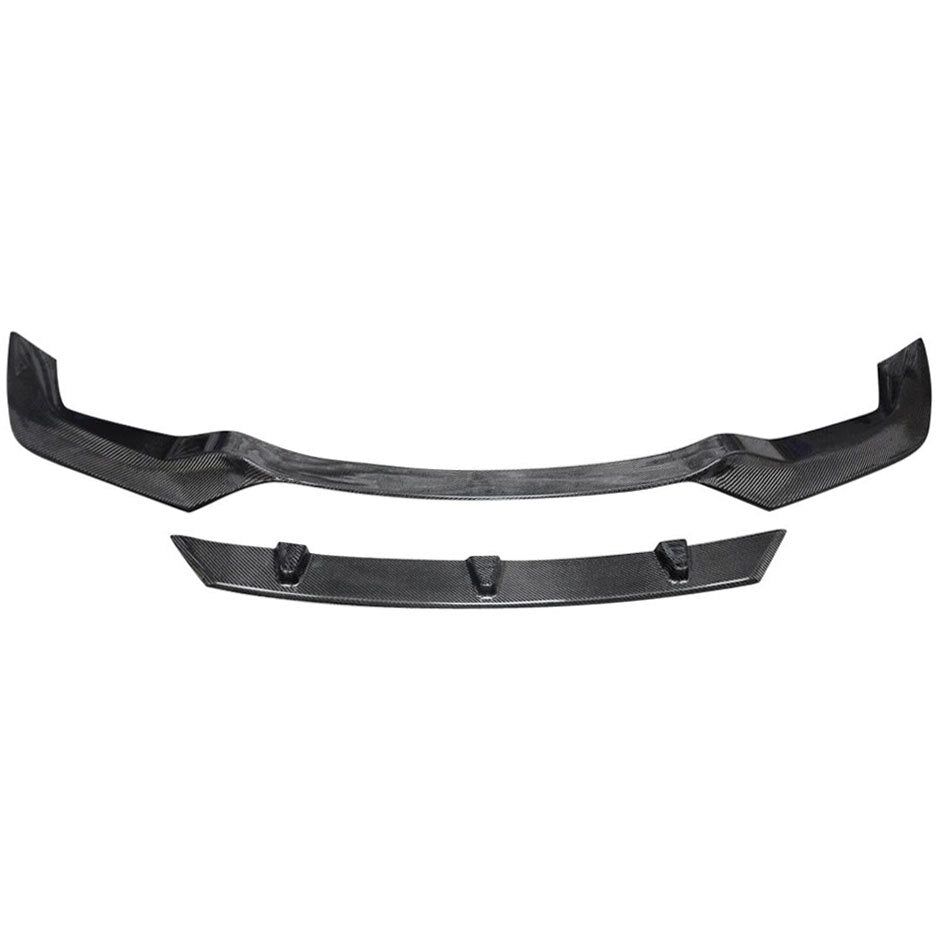 PSR Carbon Fibre 2 Piece Front Lip - BMW M2 F87