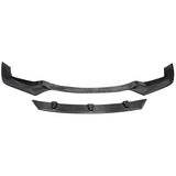PSR Carbon Fibre 2 Piece Front Lip - BMW M2 F87