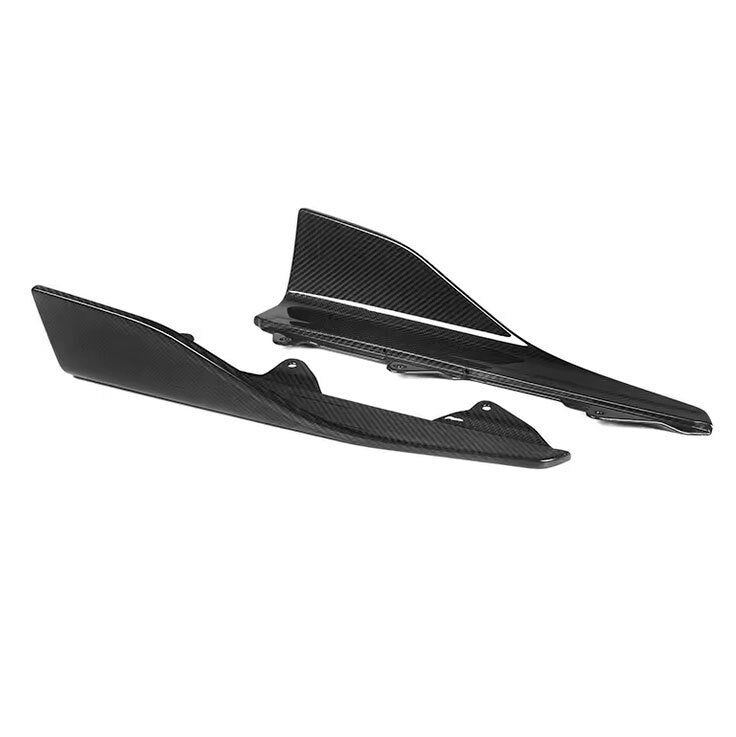 PSR Carbon Fibre Side Skirt Extensions - BMW M2 F87