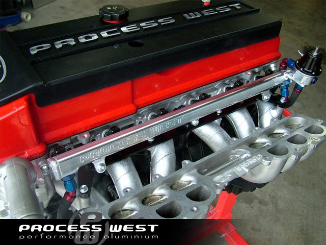Process West Dual Entry Billet Fuel Rail Kit