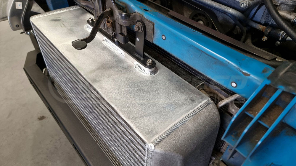 Process West 5" Stage 4 Intercooler Kit w/Raw Finish Core
