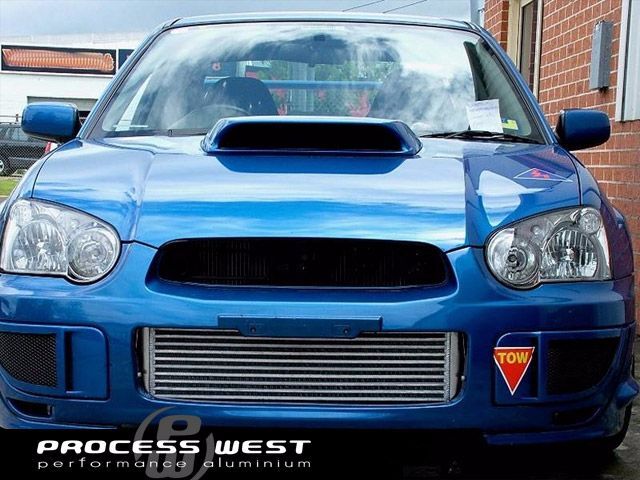 Process West Front Mount Intercooler Kit Black