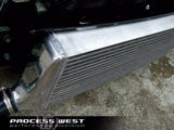 Process West Front Mount Intercooler Kit Black