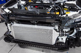 Process West Front Mount Intercooler Kit w/Silver Core, Black Piping