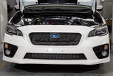 Process West Front Mount Intercooler Kit w/Silver Core, Black Piping