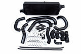 Process West Front Mount Intercooler Kit w/Silver Core, Black Piping - Subaru STI VAB 15-21 PWFMIC08