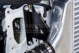 Process West Front Mount Intercooler Kit w/Silver Core, Black Piping