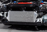 Process West Front Mount Intercooler Kit w/Silver Core, Black Piping