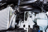 Process West Front Mount Intercooler Kit w/Silver Core, Black Piping