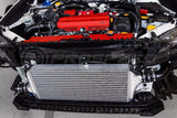 Process West Front Mount Intercooler Kit w/Silver Core, Black Piping