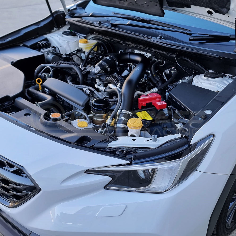 Process West Stage 1 Front Mount Intercooler Kit w/Raw Finish Core - Suit PW Intake Manifold