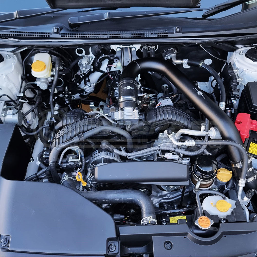 Process West Stage 1 Front Mount Intercooler Kit w/Raw Finish Core - Suit PW Intake Manifold