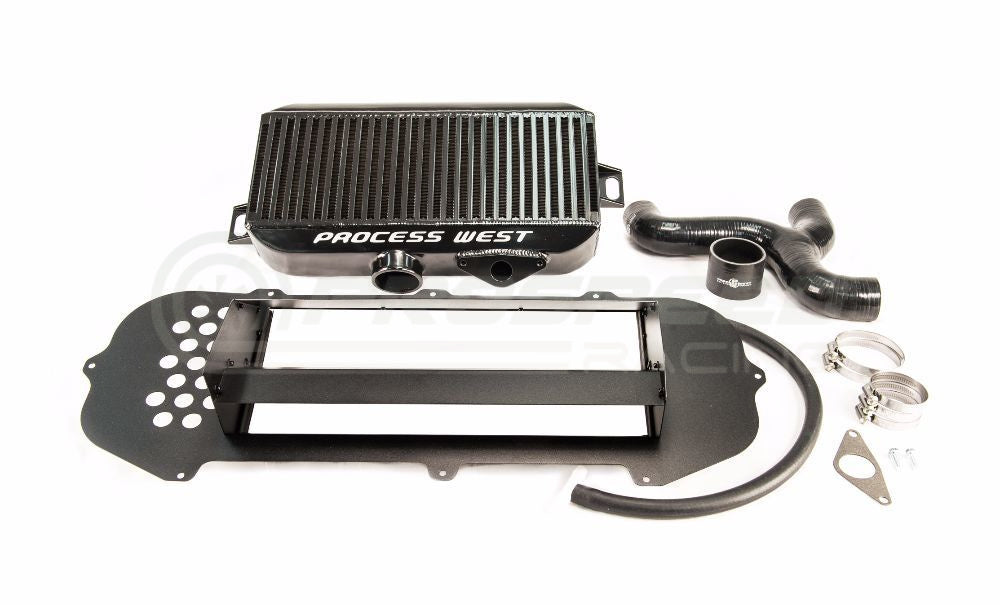 Process West Top Mount Intercooler Kit Black - Subaru WRX 03-07/STI 06-07 PWTMIC04B | Pro Speed 