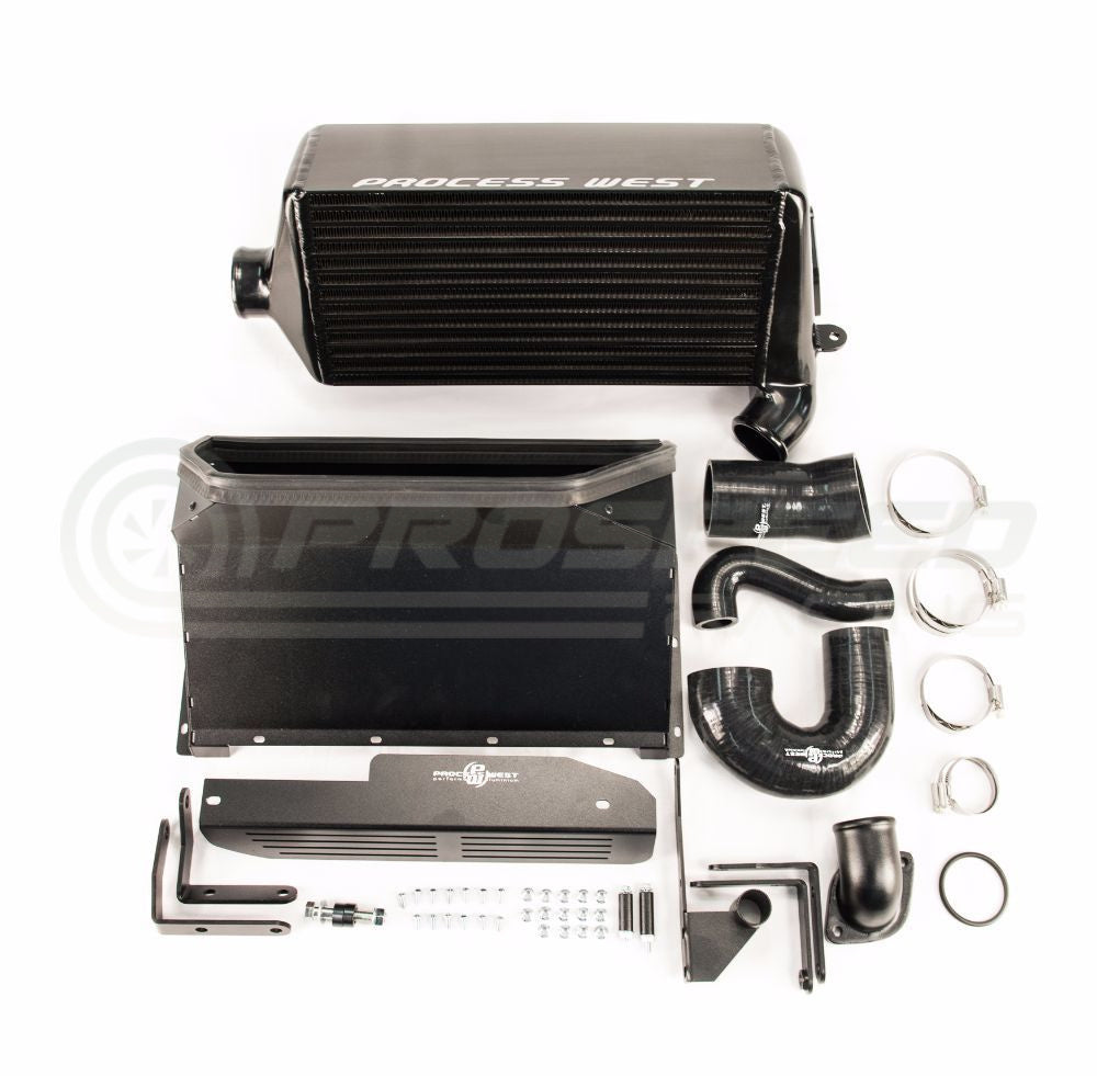 Process West Verticooler Top Mount Intercooler Kit Black - Subaru WRX VA 15-21 PWTMIC14B | Pro Speed