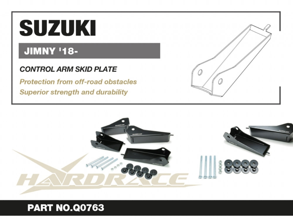 Hardrace Lower Control Arm Skid Plates