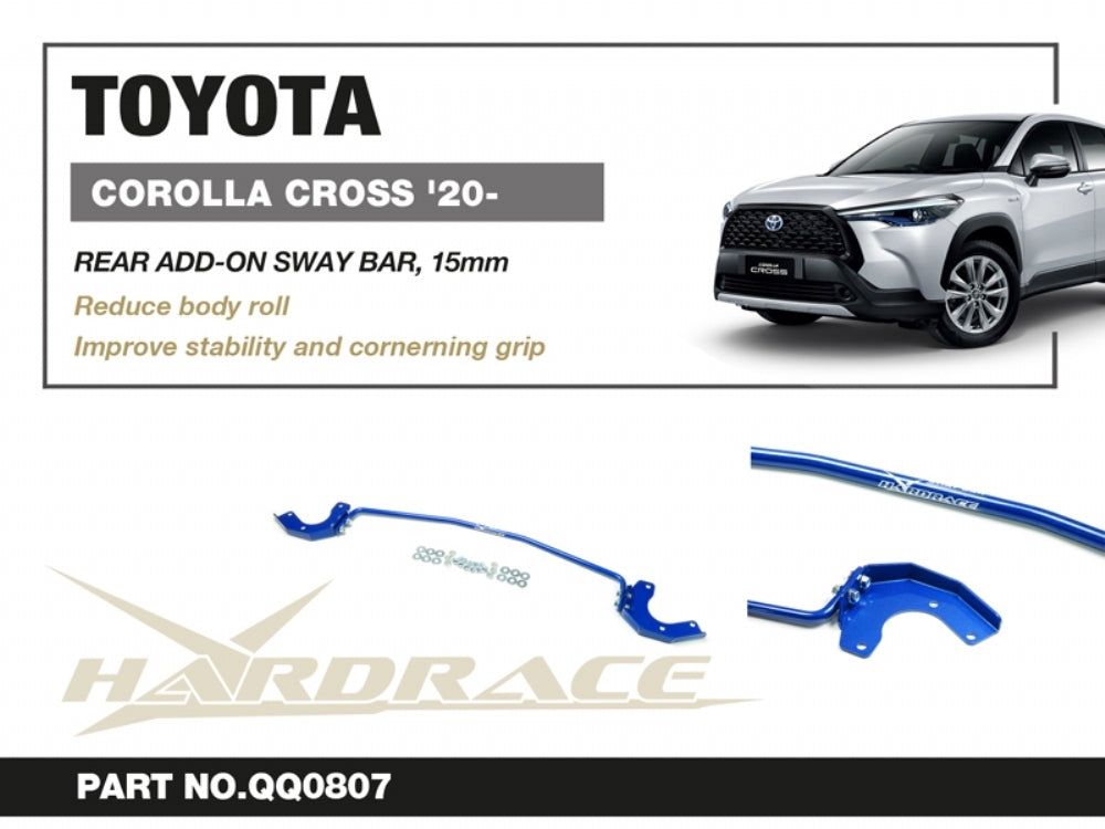Hardrace Rear 15mm Add-On Sway Bar