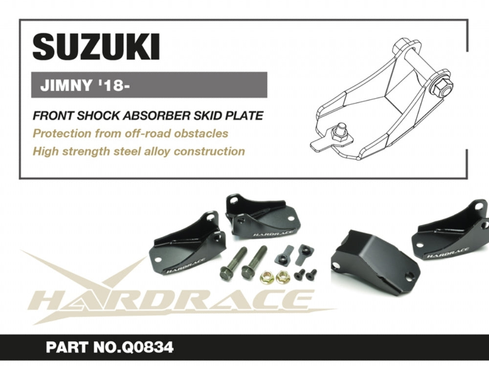 Hardrace Front Shock Absorber Skid Plate