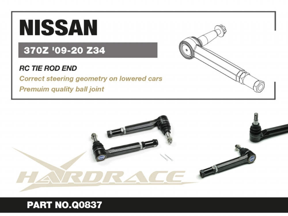Hardrace Roll Centre Correction Tie Rod End - Forged Body