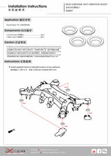 Hardrace Rear Differential Anti-Vibration Insert