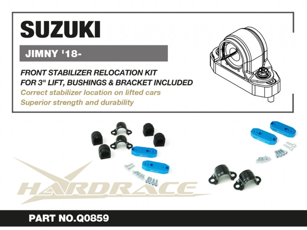 Hardrace Front Sway Bar Relocation Kit