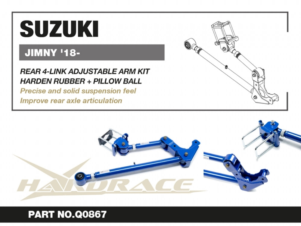 Hardrace Rear 4-Link Adjustable Arm Kit