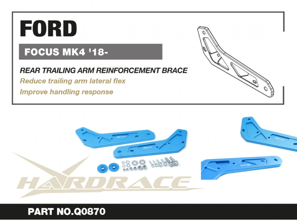Hardrace Rear Trailing Arm Reinforcement Brace