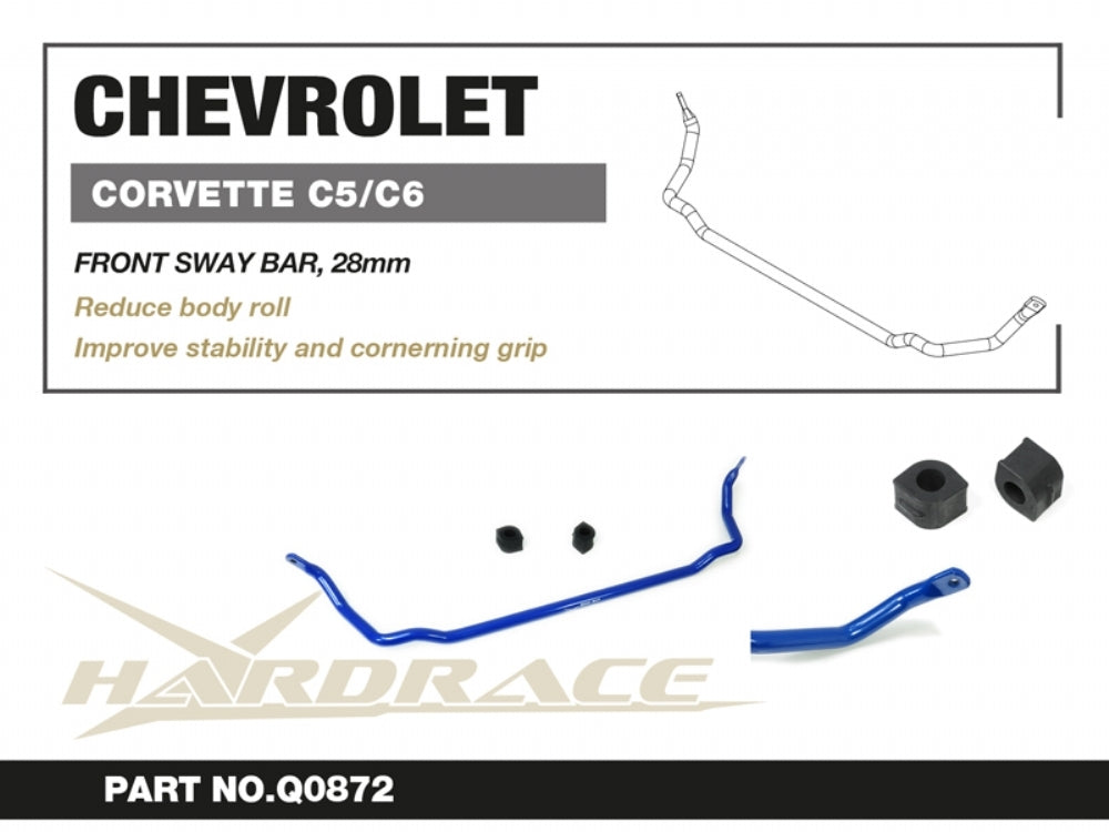 Hardrace Front 28mm Sway Bar