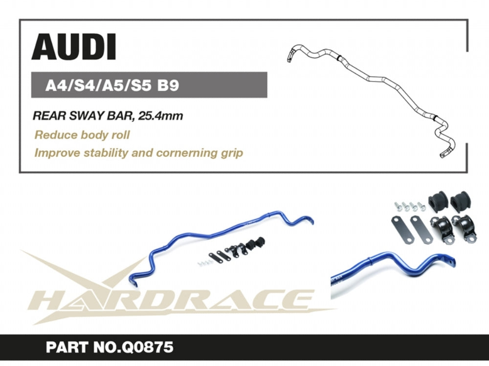 Hardrace Rear 25.4mm Sway Bar