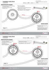 Hardrace Front Radius Arm Axle Side Offset Bushing