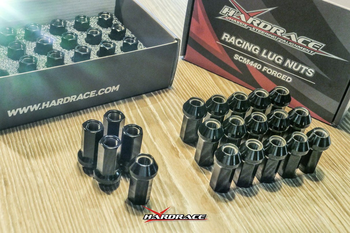 Hardrace Motorsports SCM440 Hex-17 Wheel Nuts M12 X 1.25 45mm