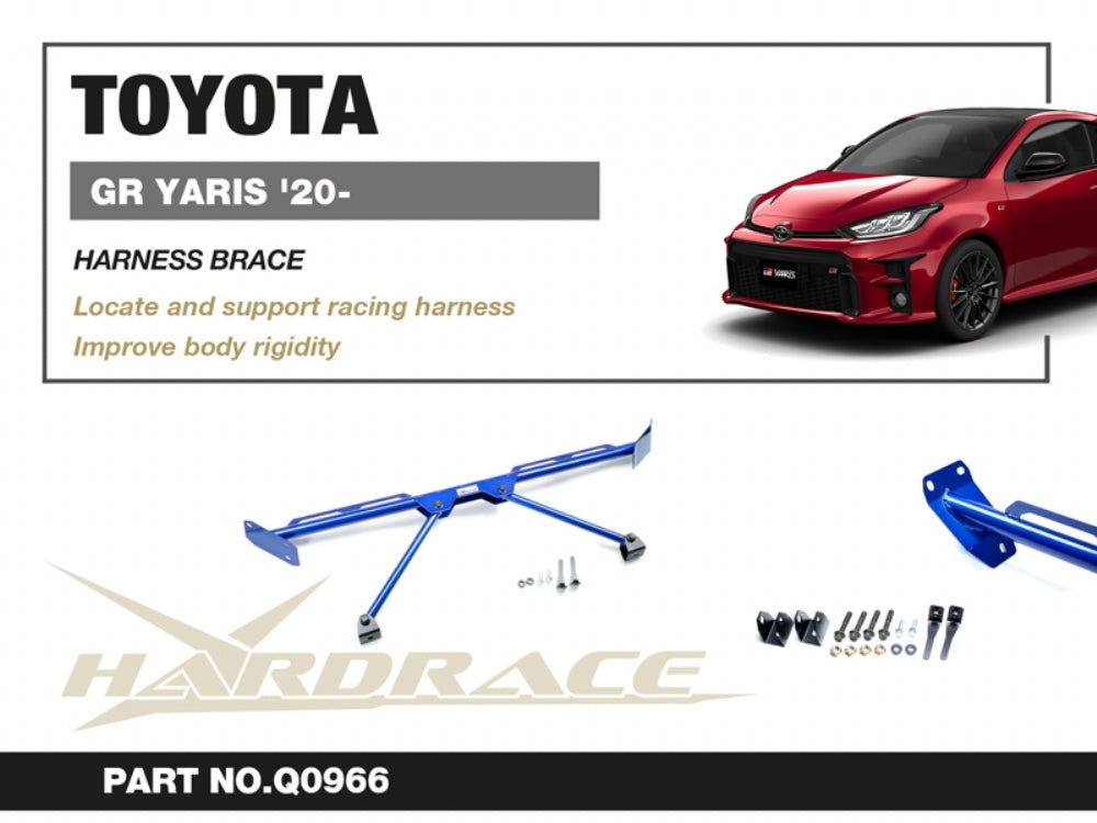 Hardrace 4 Point Rear Strut Harness Bar