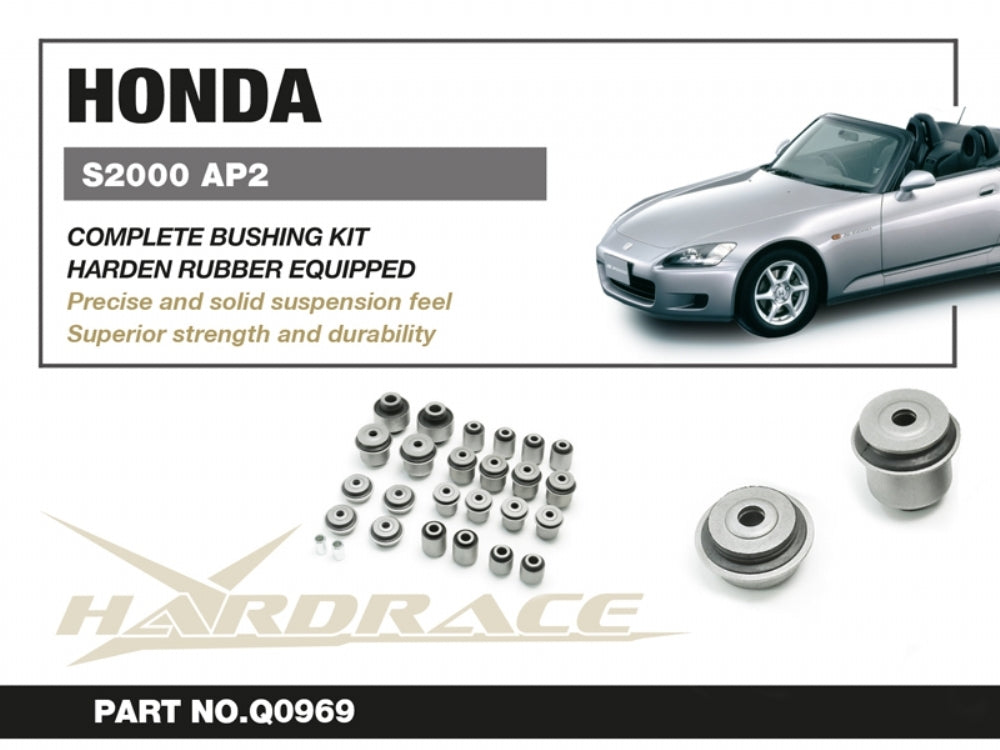 Hardrace Complete Bushing Kit