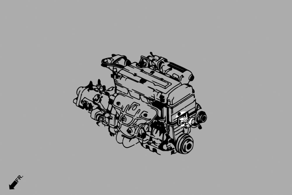 Hardrace B-Series Billet Block Bracket