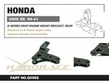 Hardrace B-Series VTEC Swap Engine Mount Rear Bracket