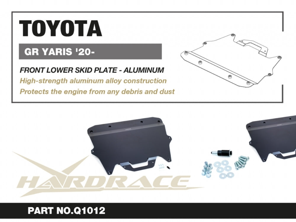 Hardrace Front Lower Skid Plate