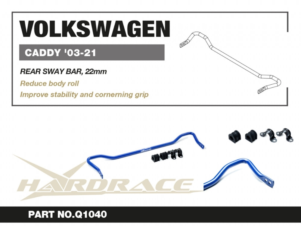 Hardrace Rear 22mm Sway Bar